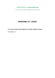 Sindrome Q-T largo