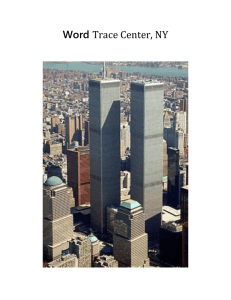 world trade center -sismo