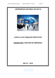 2016 CARTILLA DE TP - GESTION DE EMPRESAS