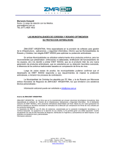Las Municipalidades de Cordoba y Rosario optimizaron su proteccion antimalware