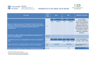 PERSONAS CON DISCAPACIDAD