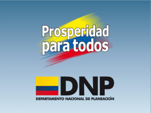 reglamentación pnd-dnp