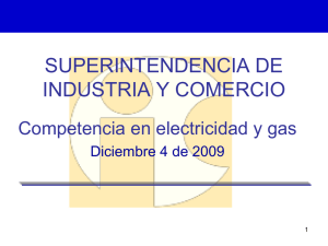 sic-competencia en electricidad y gas