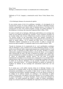 Eliseo Veron - Ideologia y comunicacion de masas la semantizacion de la violencia politica.doc