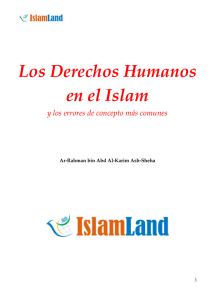 Los Derechos Humanos en el Islam