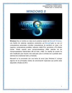 WINDOWS 8