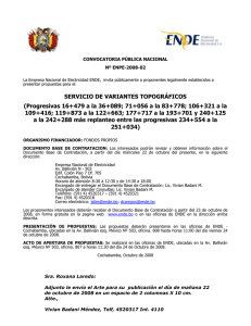 Convovatoria publica nacional nº epne-2008-02
