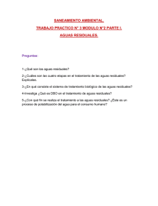 TP N_3 MODULO II PARTE I. AGUAS RESIDUALES