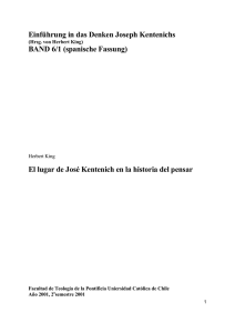 Einführung in das Denken Joseph Kentenichs BAND 6/1 (spanische Fassung)