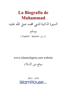 La Biografía de Muhammad هيلع للها لىص دممح بينلل ةيتالذا ةيرسلا ملسو