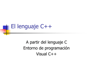 El lenguaje C++.ppt