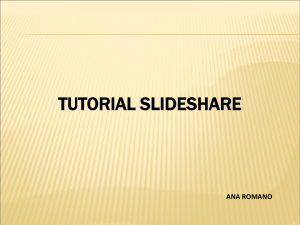 Tutorial de Slideshare.ppt