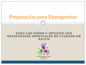 emergency preparedness spanish