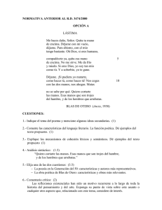 NORMATIVA ANTERIOR AL R.D. 3474/2000 OPCIÓN A  LÁSTIMA