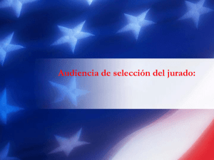 Selección de jurados EEUU - Moralejo