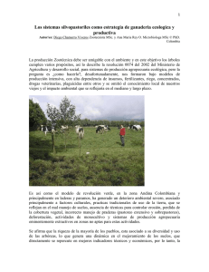 Los sistemas silvopastoriles como estrategia de ganaderia ecologica y productiva (WWW)