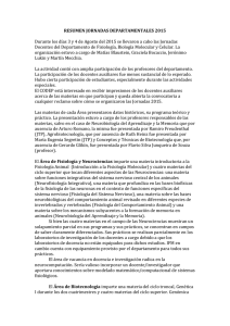 Resumen Jornadas Departamentales 2015.doc