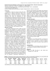 Congreso de la Asoc. Argentina de Producción Animal – RAPA ...  determinó: Fibra Detergente Ácida (%FDA), Fibra Detergente