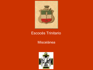 26° Grado - Escoces Trinitario - Galería de Imágenes