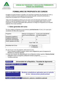 Modelos estad sticos aplicados para el estudio de las interacciones planta-animal