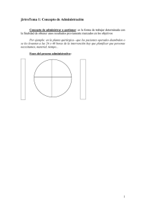 jirtroTema 1: Concepto de Administración