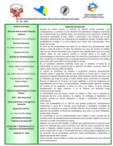 COMITÉ EDITORIAL VARICELA EN ADULTOS Dirección Red de Salud Arequipa