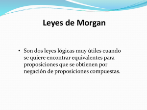 LEY DE MORGAN