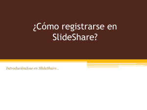 Cómo registrarse en SlideShare.pptx