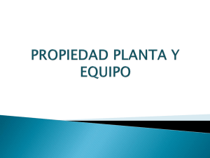 PROPIEDAD PLANTA Y EQUIPO (15)