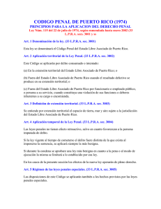 ley 115 codigo penal de puerto rico