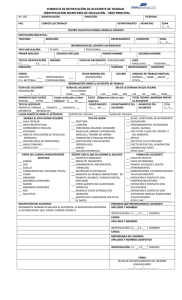  ACCIDENTE DE TRABAJO-SED