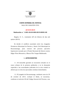 CORTE SUPREMA DE JUSTICIA Radicación n.° 11001-02-03-000-2015-00301-00 SALA DE CASACIÓN CIVIL