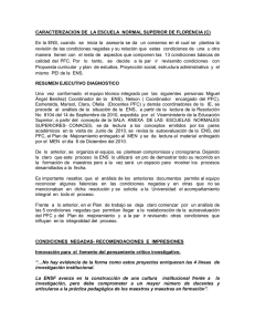 Caracterización de la Escuela  Normal Superior Florencia (1)