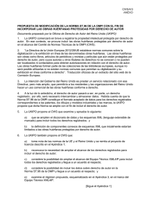 CWS/4/3 ANEXO  PROPUESTA DE MODIFICACIÓN DE LA NORMA ST.96 DE LA OMPI...