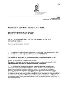 S Asambleas de los Estados miembros de la OMPI