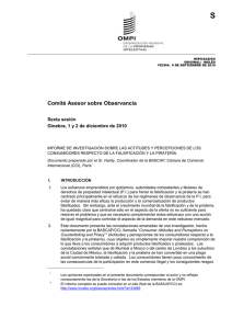 S Comité Asesor sobre Observancia Sexta sesión