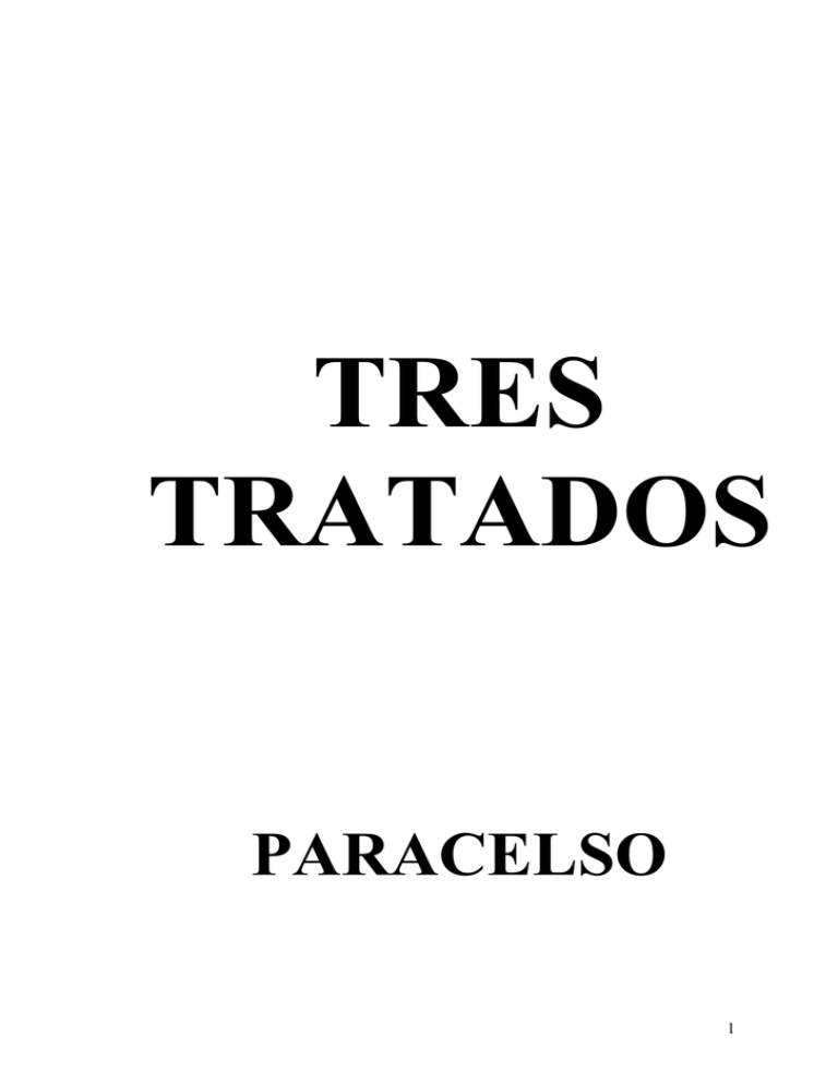 Tres Tratados