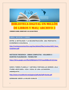 BIBLIOTECA DIGITAL UN MILLON DE LIBROS Y MAS, PARTE 3