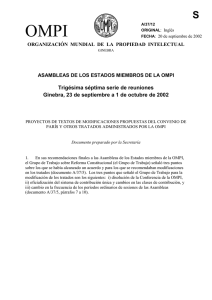 OMPI S  Trigésima séptima serie de reuniones