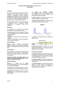 Empresa de Seguridad, Vigilancia y Control. S.A.C. (ESVICSAC)