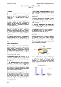 Corporación Financiera de Desarrollo S.A (COFIDE)