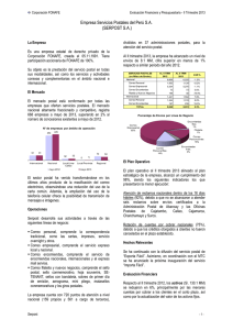 Empresa Servicios Postales del Perú S.A. (SERPOST S.A.)