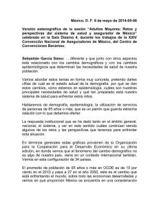 Versi&oacute;n estenogr&aacute;fica - Sesi&oacute;n "Adultos mayores"