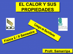 CALOR Y SUS PROPIEDADES 1