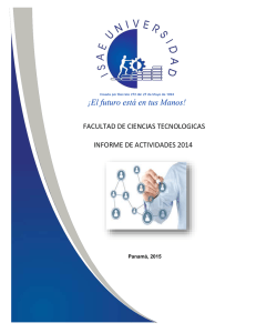 INFORME DE ACTIVIDADES 2015 - FAC. DE CIENCIAS TECNOLÓGICAS.docx