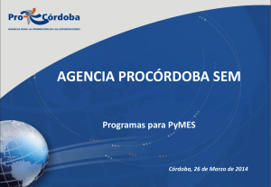 Presentación Pro Córdoba Institucional