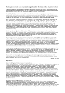Declaration social organisations to governments in Montreal about Haiti (2010, EN).doc [36,50 kB]
