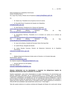Carta para enviar a autoridades Republica Dominicana e Internacionales (ES, 24 10 2011).doc [42,00 kB]