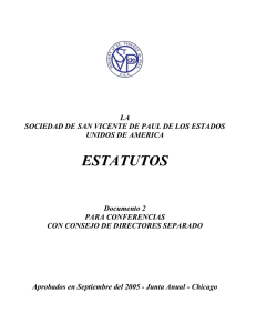 Spanish Bylaws-Document 2 Conferences with Separate Board of Directors