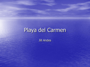 Playa Del Carmen PowerPoint